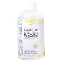 Limpiador profesional de brochas de maquillaje Cinema Secrets, fórmula rápida y sin enjuague, elimina maquillaje resistente