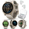 fenix 8 Sapphire - Soft Gold/Fog Gray