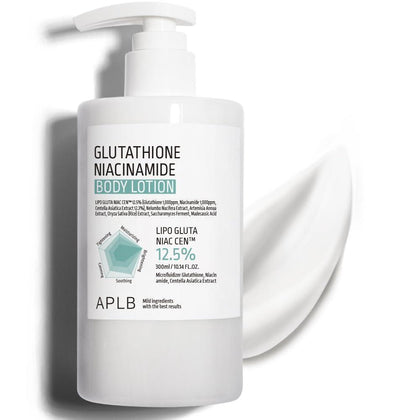 APLB Loción Corporal con Glutatión y Niacinamida LIPO GLUTA NIAC CEN™ hidratación y mejora de la textura de la piel coreana