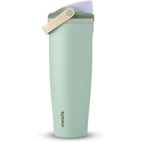 Owala FreeSip Sway Botella de Agua de Acero Inoxidable con Boquilla 2 en 1 y Aislamiento de Triple Capa Verde Eucalipto