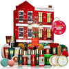 Calendario de Adviento 2024 para adultos, set de belleza y spa de Navidad, incluye 24 productos de cuidado personal, edición limitada