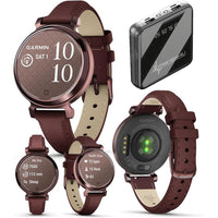 Garmin Lily 2 Classic - Smartwatch Elegante Para Mujer, Color Bronce Oscuro, Con Seguimiento De Salud Y Pagos Sin Contacto