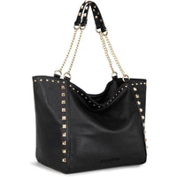 Montana West - Bolso de mano grande con asa superior sobredimensionada y bolsos con cadena elegante para mujer