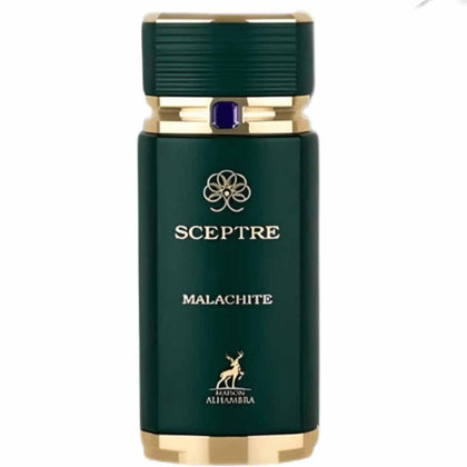 Maison Alhambra Sceptre Malachite Eau de Parfum en espray unisex, aroma elegante y picante de larga duración