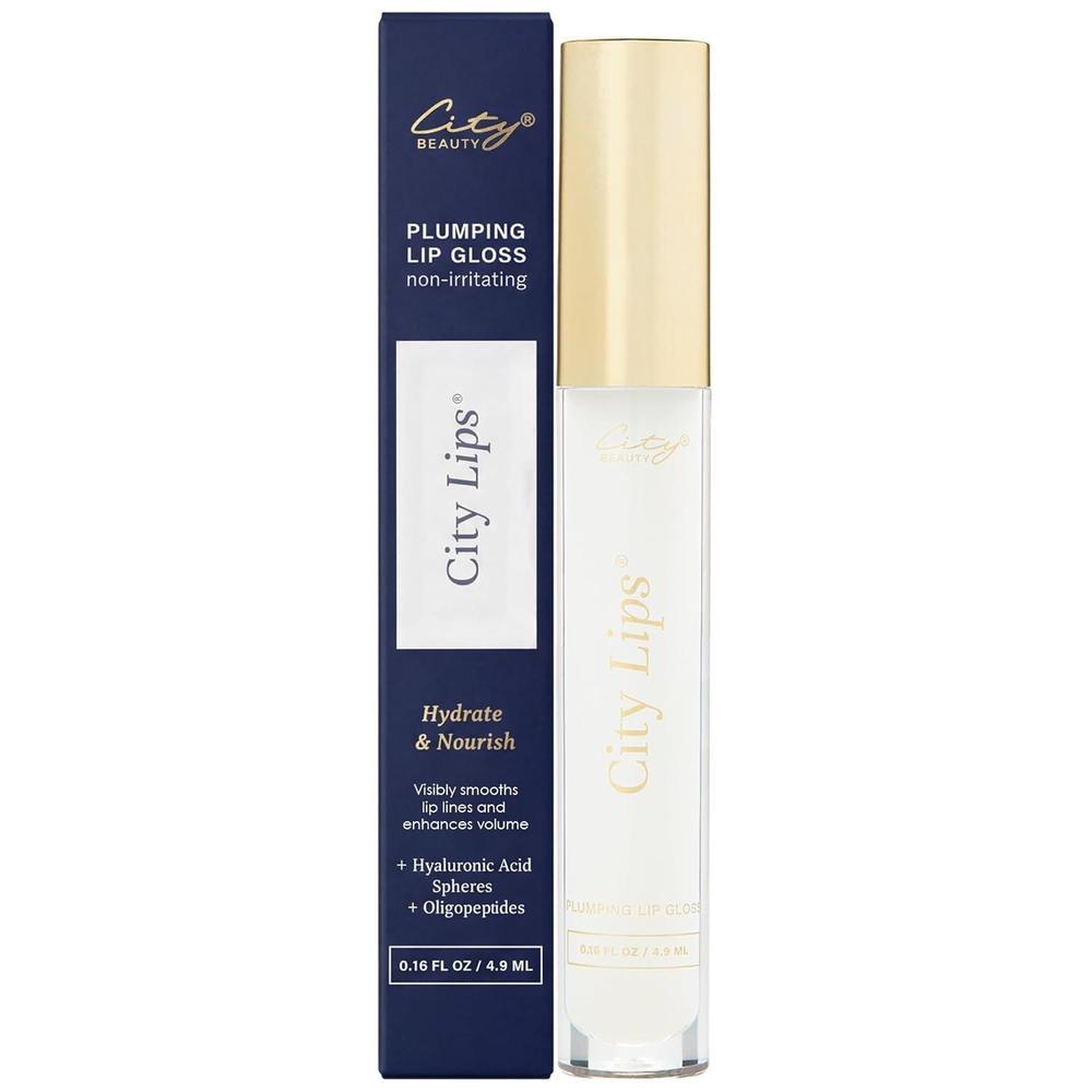 City Lips Clear - Brillo Labial Voluminizador Y Hidratante