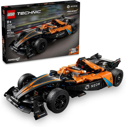 LEGO Technic NEOM McLaren Formula E - Coches de juguete de construcción para niños con motor V10 y dirección