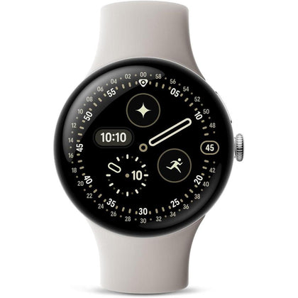 Google Pixel Watch 4 Smartwatch Android Con Detección De Ritmo Cardíaco Y Rastreo Del Sueño, Banda Porcelana