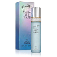 Perfume Para Mujer Elizabeth Taylor, Diamantes Blancos Chispeantes, Eau De Toilette, Frutado, 3.3 Fl Oz