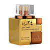 Lattafa Eau De Parfum Spray de Oro Puro Unisex, fragancia oriental con Oudh, rosas y vainilla, 100 ml