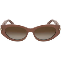 Calvin Klein Gafas de Sol para Mujer con Diseño Sofisticado, Estilo Ojo de Gato, Rosa Opalina con Lente Gradiente