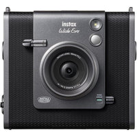 Cámara de película instantánea Fujifilm INSTAX Wide Evo con efectos creativos y compatibilidad con smartphones