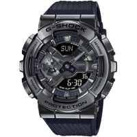 Reloj analógico-digital Casio G-Shock GM110-1A para hombre, moderno, con correa de resina negra y bisel de acero inoxidable