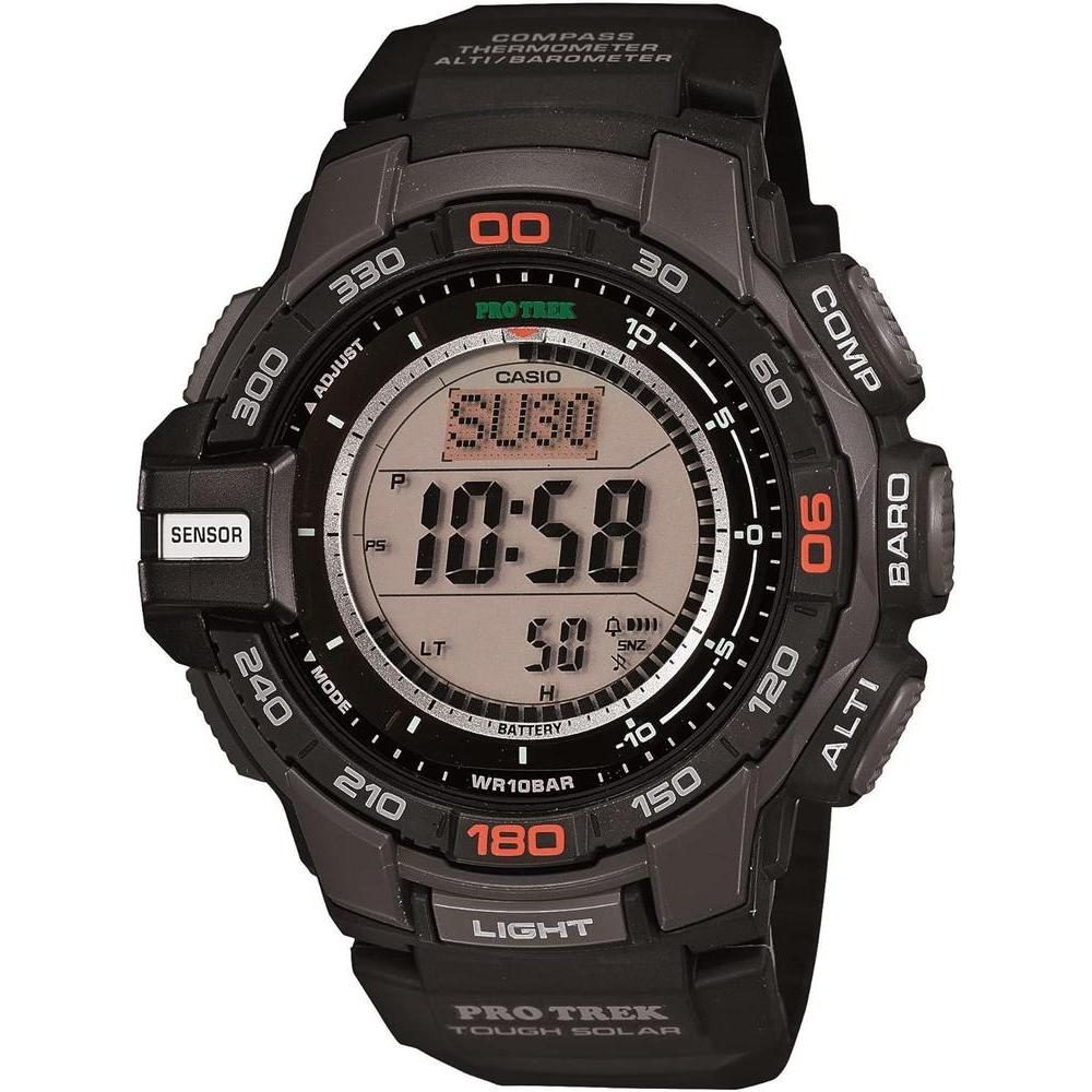 Casio Pro Trek PRG-270 reloj digital deportivo solar multifunción con sensor triple para hombre