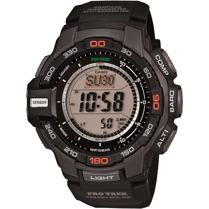 Casio Pro Trek PRG-270 reloj digital deportivo solar multifunción con sensor triple para hombre
