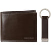 Set de carteras Calvin Klein minimalista y tarjeteros para hombre, diseño de cuero con tecnología RFID