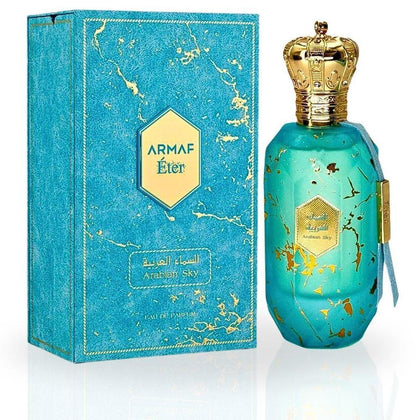 Arabian Sky EDP Spray por Armaf, una mezcla celestial de aromas cítricos, florales y amaderados para el hombre moderno