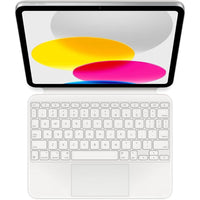 Apple Magic Keyboard Folio: Teclado y funda desmontable para iPad con trackpad integrado - blanco