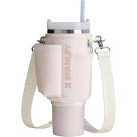 Stanley All Day Quencher Carry All para vaso con asa, bolso cruzado con bolsillo para teléfono, funda para tarjeta y correa desmontable