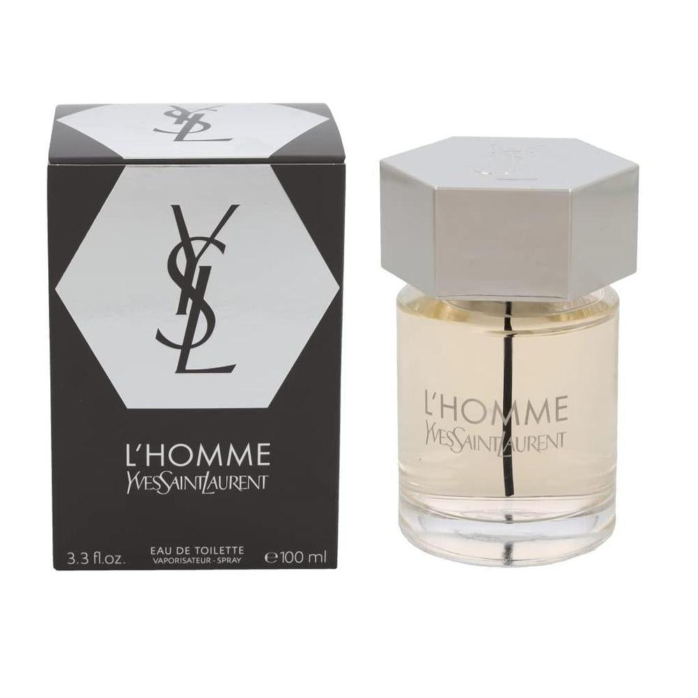 L'Homme Eau De Toilette Spray para hombre de Yves Saint Laurent, fragancia cítrica para una frescura duradera