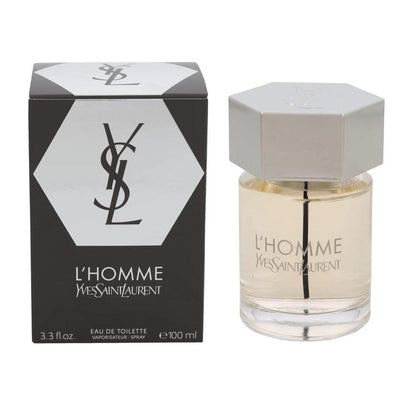 L'Homme Eau De Toilette Spray para hombre de Yves Saint Laurent, fragancia cítrica para una frescura duradera