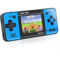 Juego de mano para niños con 220 videojuegos retro precargados, reproductor portátil con batería recargable y pantalla LCD