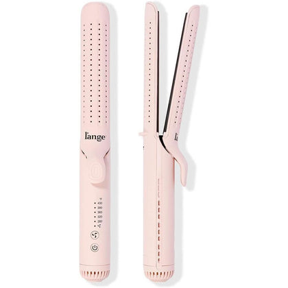 L'ANGE HAIR Le Duo Grande 360° Airflow Styler, plancha y rizador de titanio con ventilación de aire frío para estilo seguro