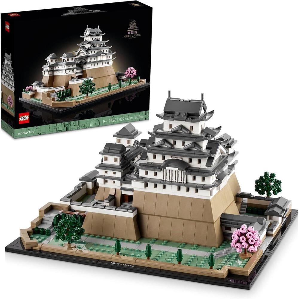 LEGO Architecture Castillo Himeji para adultos, modelo coleccionable para construcción y exhibición, amantes de Japón