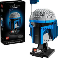 LEGO Casco Jango Fett Star Wars - Kit de Modelo para Adultos - Juego de Construcción Coleccionable - Decoración de Habitación