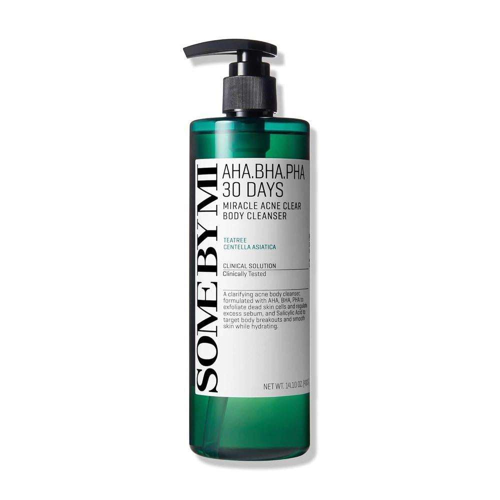 SOME BY MI AHA BHA PHA Miracle Limpiador Antiacné Cuerpo con Árbol de Té y Ácido Salicílico, Limpieza Profunda