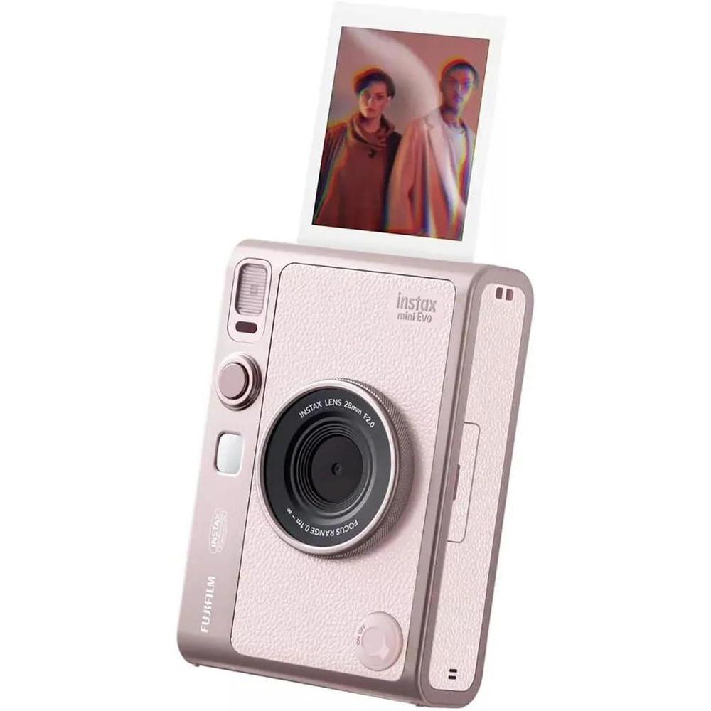 Fujifilm Instax Mini EVO - Cámara instantánea con conectividad Bluetooth y múltiples efectos creativos