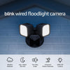 Cámara Blink Floodlight - Cámara de seguridad inteligente con visión HD y sirena, compatible con Alexa, 1 cámara color negro