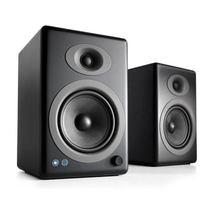 Bocinas de Estantería Audioengine A5+ Potenciadas con Alta Fidelidad, para Música, Juegos, Tornamesas y Cine en Casa