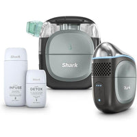 Shark FacialPro Glow Sistema facial hidroalimentado con terapia DePuffi de calor y frío para cuidado profesional de la piel