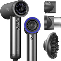 Secador de pelo TYMO profesional con difusor, tecnología iónica, motor de alta velocidad, 4 temperaturas y 3 velocidades