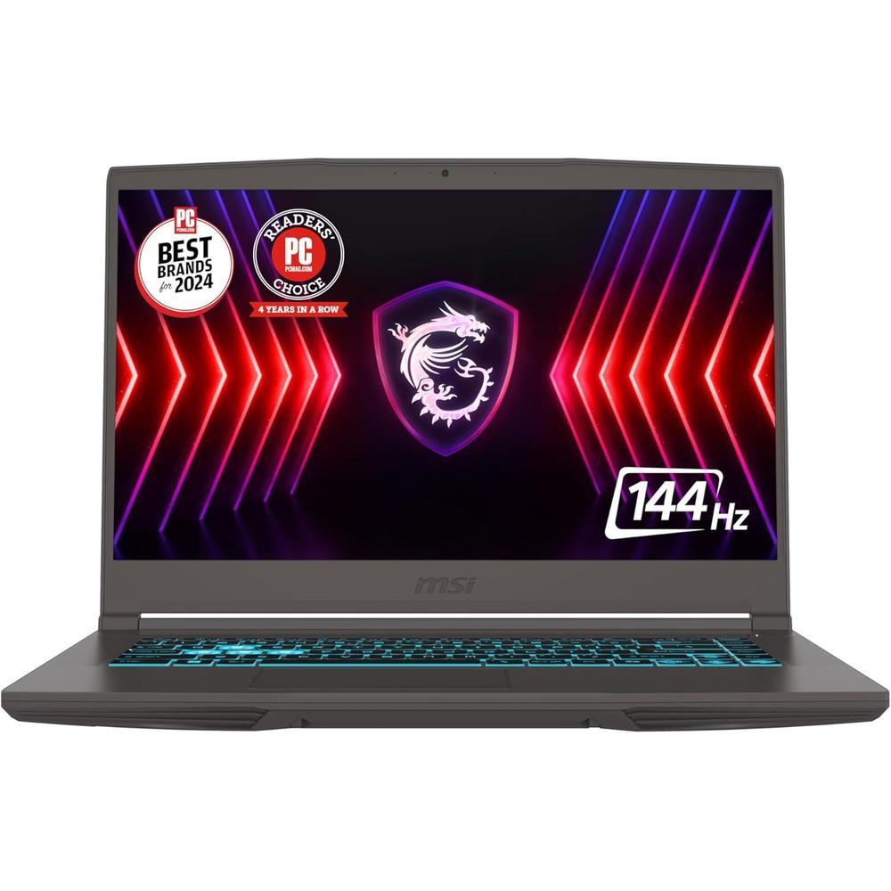 Msi Thin 15 Laptop Negro B13VE-2678US Intel Core I7, RTX 4050, 16GB Ram, 512GB SSD, WiFi 6E, Win 11, 144Hz