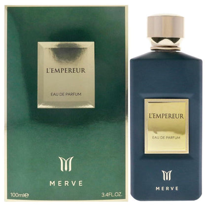 Merve Lempereur para mujer Eau de Parfum, un exquisito aroma de cuero, rosa y pachulí, con notas especiadas
