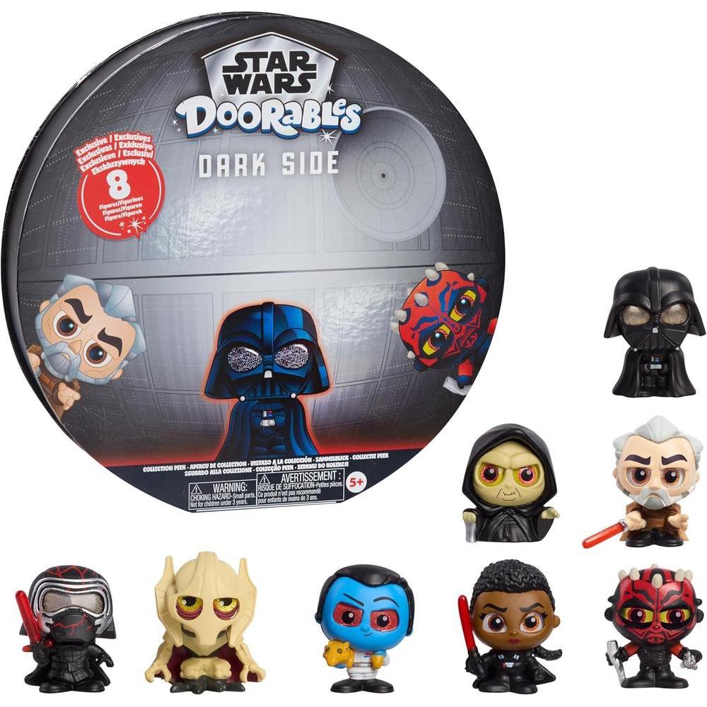 Star Wars Doorables Dark Side Collector Peek de Just Play, figuras coleccionables exclusivas de Amazon para niños desde 5 años