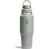 Hydro Flask Botella de viaje con tapa flexible, a prueba de fugas e ideal para mantener bebidas frías, color agave