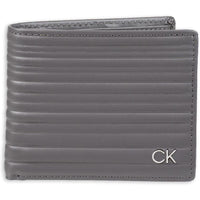 Calvin Klein Billetera para Hombre con Tecnología RFID, Múltiples Ranuras y Ventana de Identificación