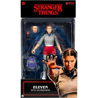 Stranger Things Eleven Upside Down: Figura de colección con articulaciones, ropa suave y accesorios únicos para fans y coleccionistas