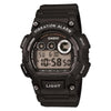 Casio W735H Series - Reloj Digital para Hombre con Cronómetro, Temporizador, Luz LED, Resistencia al Agua y Batería de 10 Años