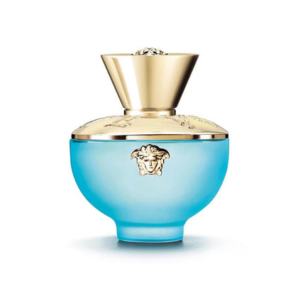 Versace Dylan Turquoise Pour Femme Eau de Toilette Spray, fragancia fresca y luminosa