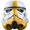 STAR WARS The Black Series The Mandalorian Artillery Stormtrooper - Casco electrónico premium, juego de rol coleccionable