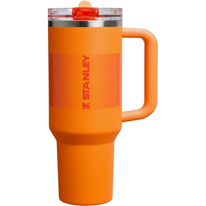STANLEY Quencher ProTour, vaso de paja con tapa a prueba de fugas y popote integrado, para viajes, acero inoxidable