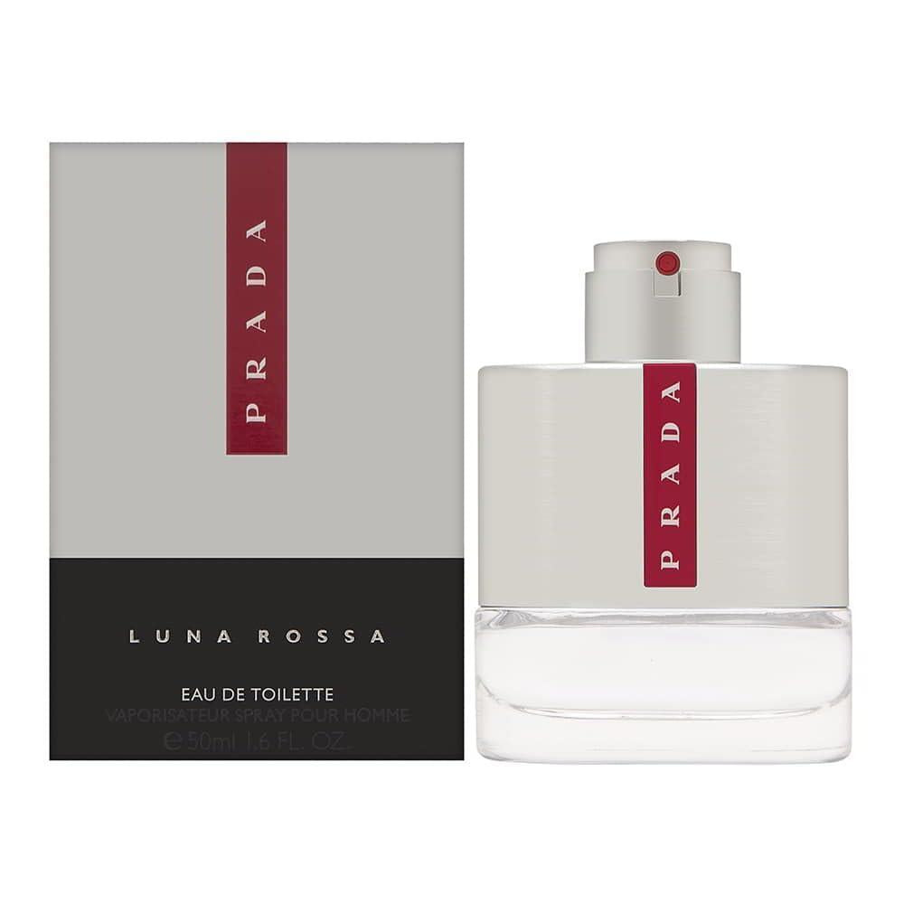 Prada Luna Rossa Eau de Toilette Spray para Hombre, fragancia cítrica inspirada en la vela y la naturaleza marina