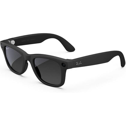 Ray-Ban Meta Wayfarer (Gen 2) - Matte Black · Polarized Graphite