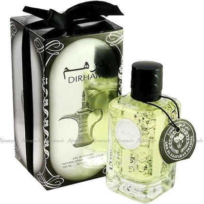 Dirham Eau De Parfum Espray Unisex, fragancia fresca, floral, vibrante y ligeramente amaderada de Ard al Zaafaran