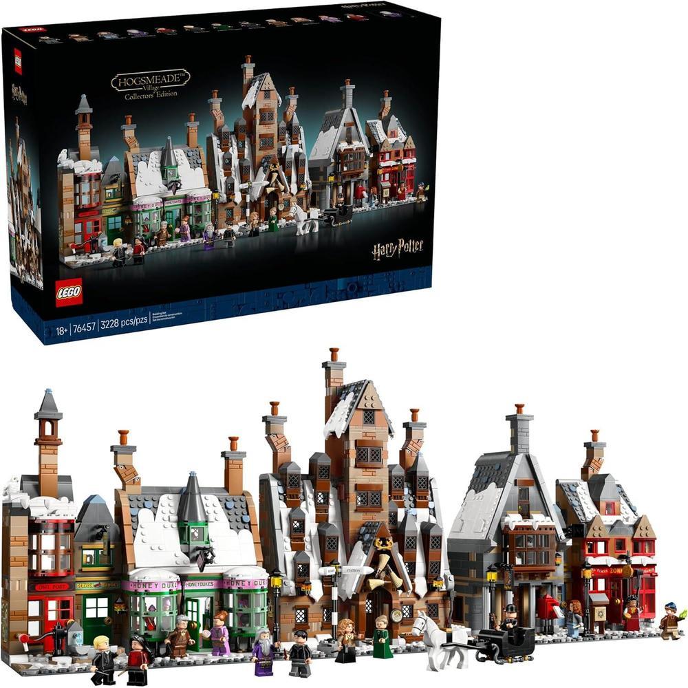 LEGO Harry Potter Hogsmeade Village Edición Coleccionista para Adultos con 7 Edificios y 12 Minifiguras