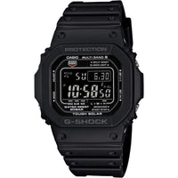 Reloj digital para hombres Casio G-Shock solar con cronometraje atómico multibanda y alta resistencia, modelo GW-M5610-1BJF