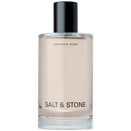 Salt & Stone Body Mist con aroma de azafrán y cedro, para cabello y cuerpo, hidratante, unisex, vegano y sin crueldad